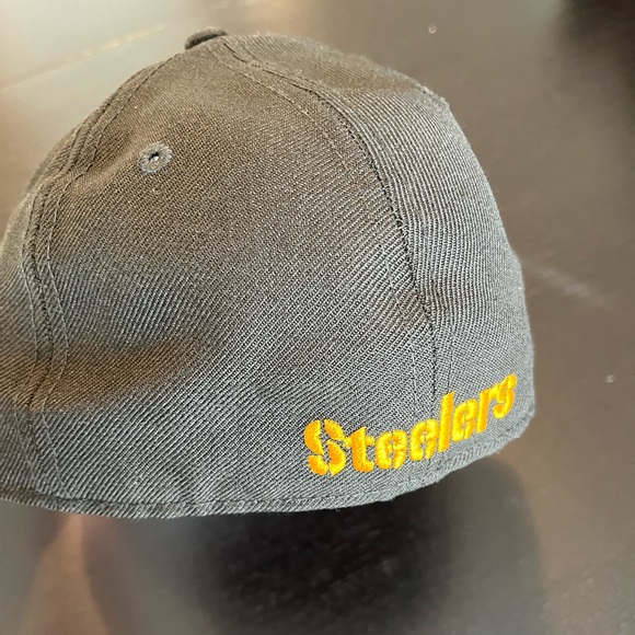 Pittsburgh Steelers low profile hat 7 1/4 - Picture 2 of 4